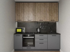 Кухонный гарнитур Умбра-2200 МДФ столешница 38 мм в Тюмени - mebel-tymen.ru | фото