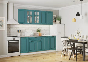 Кухонный гарнитур Вегас Аквамарин 2000 мм в Тюмени - mebel-tymen.ru | фото