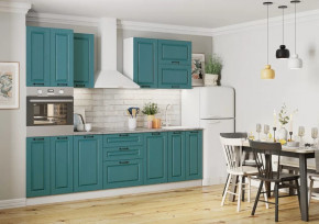 Кухонный гарнитур Вегас Аквамарин 2600 мм в Тюмени - mebel-tymen.ru | фото