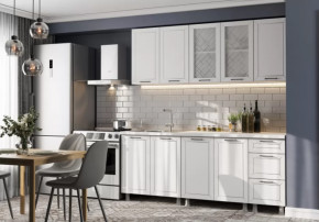 Кухонный гарнитур Вектор 2,0 без столешницы Белый/Бланж в Тюмени - mebel-tymen.ru | фото