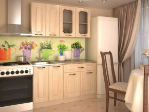 Кухонный прямой гарнитур 4, 1400 мм, Грецкий орех в Тюмени - mebel-tymen.ru | фото