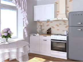 Кухонный прямой гарнитур арт.16, 1000 мм, Белый/Вегас в Тюмени - mebel-tymen.ru | фото