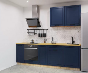 Кухонный прямой гарнитур арт.2, 2600 мм, Океания/Кристалл в Тюмени - mebel-tymen.ru | фото