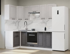 Кухонный угловой гарнитур Аликанте арт.10, 1200х2400 мм, Чесура светлая/Чесура тёмная в Тюмени - mebel-tymen.ru | фото