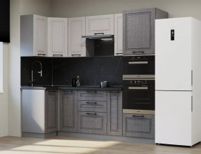 Кухонный угловой гарнитур Аликанте арт.6,1000х2500 мм, Чесура светлая/Чесура тёмная в Тюмени - mebel-tymen.ru | фото