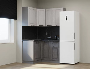 Кухонный угловой гарнитур Аликанте арт.8,1200х1400 мм, Чесура светлая/Чесура тёмная в Тюмени - mebel-tymen.ru | фото