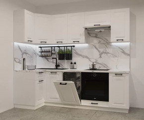 Кухонный угловой гарнитур арт.3, 1000x2450 мм, Тальк/Вегас в Тюмени - mebel-tymen.ru | фото