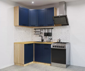 Кухонный угловой гарнитур арт.3, 1200x1400 мм, Океания/Кристалл в Тюмени - mebel-tymen.ru | фото