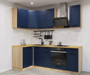 Кухонный угловой гарнитур арт.5, 1200x2400 мм, Океания/Кристалл в Тюмени - mebel-tymen.ru | фото