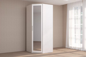 КЭТ-4 Шкаф угловой (1 дв.зерк.) (ш919*г919*в2200мм), МДФ бодега белая Диал в Тюмени - mebel-tymen.ru | фото