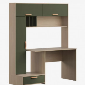 Лайт Стол письменный 03.243 Н (Плэйн/Дымчатый зеленый) в Тюмени - mebel-tymen.ru | фото