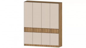 Ленора Шкаф 4х ств. Дуб вотан/Кашемир в Тюмени - mebel-tymen.ru | фото