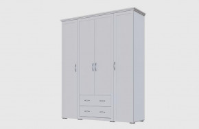 ЛЕНЬЯНА Шкаф 4х дв. 2ящ. (ш1842*г550*2244мм), Белый в Тюмени - mebel-tymen.ru | фото