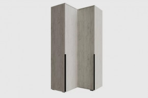 ЛИЛЛЬ ЛСШ-25 Шкаф угловой (ш1120*г542*в2400мм), Дуб крафт бел/Дуб крафт табачный в Тюмени - mebel-tymen.ru | фото