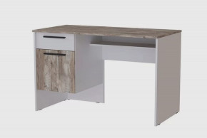 ЛИНЦ Стол письменный (ш1200*г600*в750мм), ЛДСП Белый/Дуб юкон в Тюмени - mebel-tymen.ru | фото