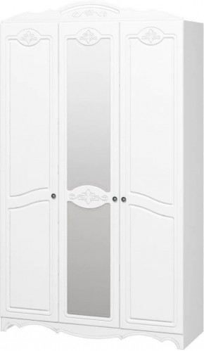 ЛОТОС ЛАК Шкаф ШР-3 платье и бельё Белый в Тюмени - mebel-tymen.ru | фото