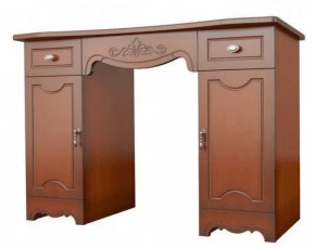 ЛОТОС ЛАК Стол туалетный (макияжный) Орех в Тюмени - mebel-tymen.ru | фото