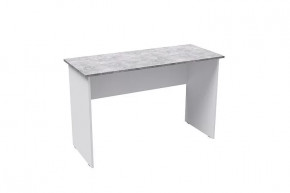ЛЮЧИЯ Стол письменный (ш1200*г500*в750мм), ЛДСП Белый/ЛДСП Ателье светлое в Тюмени - mebel-tymen.ru | фото