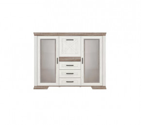 MARSELLE тумба KOM2W3S1K (Ясень снежный/Дуб сонома темный) в Тюмени - mebel-tymen.ru | фото