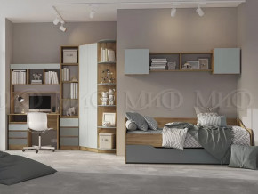 Модульная детская Челси Color Мята/Сумеречный голубой в Тюмени - mebel-tymen.ru | фото