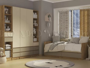 Модульная детская Челси Color Слоновая кость/Глиняный серый в Тюмени - mebel-tymen.ru | фото