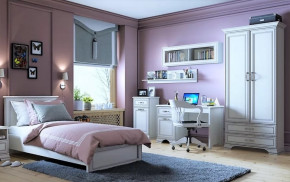 Модульная детская Вудлайн кремовый TIFFANY в Тюмени - mebel-tymen.ru | фото