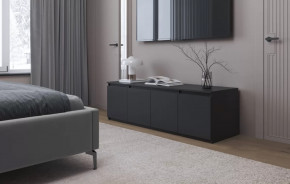 Модульная гостиная Берген Диамант серый в Тюмени - mebel-tymen.ru | фото