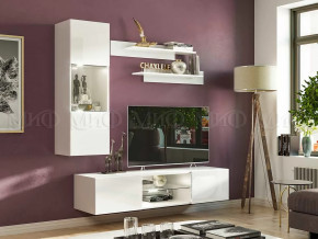 Модульная гостиная Флорис Белый глянец в Тюмени - mebel-tymen.ru | фото