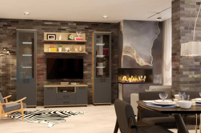 Модульная гостиная Грейс композиция-1 в Тюмени - mebel-tymen.ru | фото