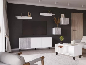 Модульная гостиная "Ливерпуль" Белый в Тюмени - mebel-tymen.ru | фото