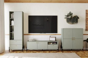 Модульная гостиная Нуар в Тюмени - mebel-tymen.ru | фото