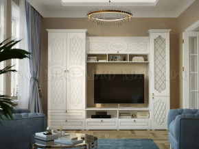 Модульная гостиная Престиж Белый матовый, белый в Тюмени - mebel-tymen.ru | фото