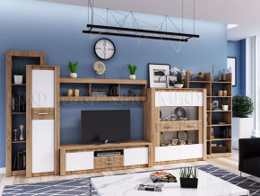 Модульная гостиная Терра сонома с белыми фасадами в Тюмени - mebel-tymen.ru | фото