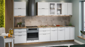 Модульная кухня «Белладжио» Дуб Крафт золотой, Фон белый в Тюмени - mebel-tymen.ru | фото