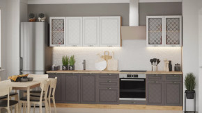 Модульная кухня «Бьянка» Дуб крафт золотой/Дуб белый/Дуб серый в Тюмени - mebel-tymen.ru | фото