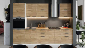 Модульная кухня «Детройт» Белый/Дуб Крафт золотой в Тюмени - mebel-tymen.ru | фото