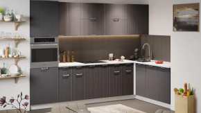 Модульная кухня «Кимберли» Белый, Муссон в Тюмени - mebel-tymen.ru | фото