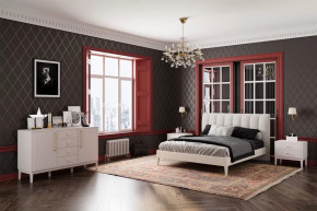 Модульная спальня Джали Персидский жемчуг/Лак Льняной в Тюмени - mebel-tymen.ru | фото