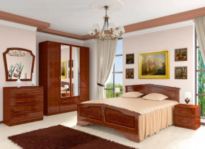 Модульная спальня Лакированный орех в Тюмени - mebel-tymen.ru | фото