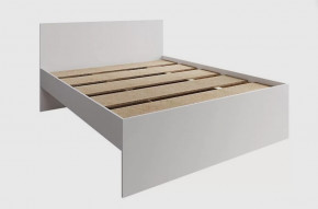 МОРИ КРМЯ 1600.1/1 Кровать с нишей под ящики (сп/м 1600*2000мм), ЛДСП белый (МП/3) НАСТИЛ в Тюмени - mebel-tymen.ru | фото