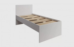 МОРИ КРМЯ 900.1/1 Кровать с нишей под ящики (сп/м 900*2000мм), ЛДСП белый (МП/3) НАСТИЛ в Тюмени - mebel-tymen.ru | фото