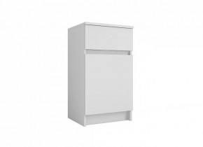 МОРИ МПТ400 Тумба с 1ящ. (ш400*г354*в720мм), ЛДСП белый (МП/3) в Тюмени - mebel-tymen.ru | фото