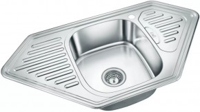 Мойка для кухни Premial 9550B матовая (0,8мм) в Тюмени - mebel-tymen.ru | фото