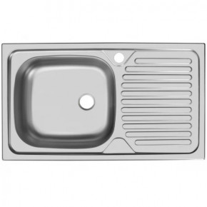 Мойка для кухни Ukinox CLM 760 GT (0,5) L сатин в Тюмени - mebel-tymen.ru | фото