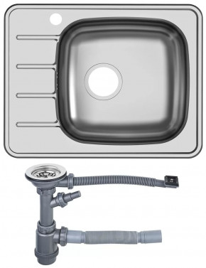 Мойка для кухни Ukinox GRM600.480 -GT6K 1R & S701 нержавеющая сталь в Тюмени - mebel-tymen.ru | фото