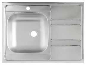 Мойка для кухни Ukinox Иннова IND800.600 ---6C 0L- в Тюмени - mebel-tymen.ru | фото