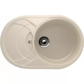 Мойка Ulgran бежевый 775х500мм U110-328 в Тюмени - mebel-tymen.ru | фото