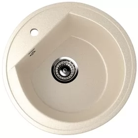 Мойка Ulgran бежевый D=500мм U103-328 в Тюмени - mebel-tymen.ru | фото