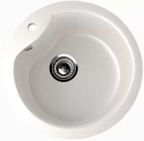 Мойка Ulgran белый D=480мм U102-331 в Тюмени - mebel-tymen.ru | фото