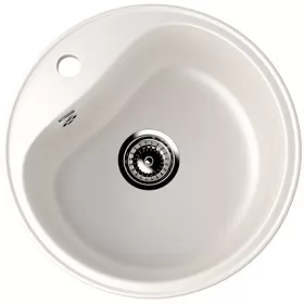 Мойка Ulgran белый D=490мм U100-331 в Тюмени - mebel-tymen.ru | фото